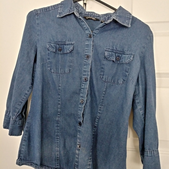 Denim button up shirt - Picture 1 of 1